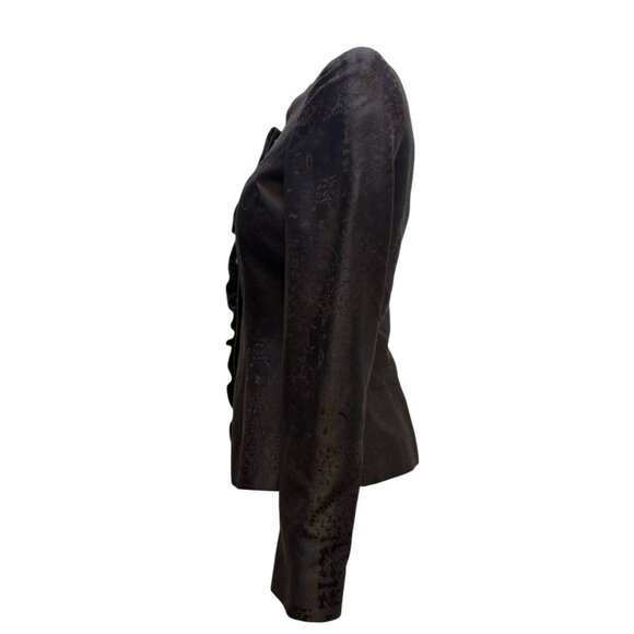 Giorgio Armani Silk Jacquard Blazer 6\38 - Picture 3 of 6